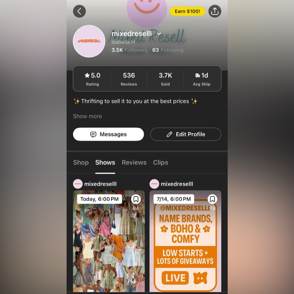 For those of you asking we are live on Whatnot App now 🩷
